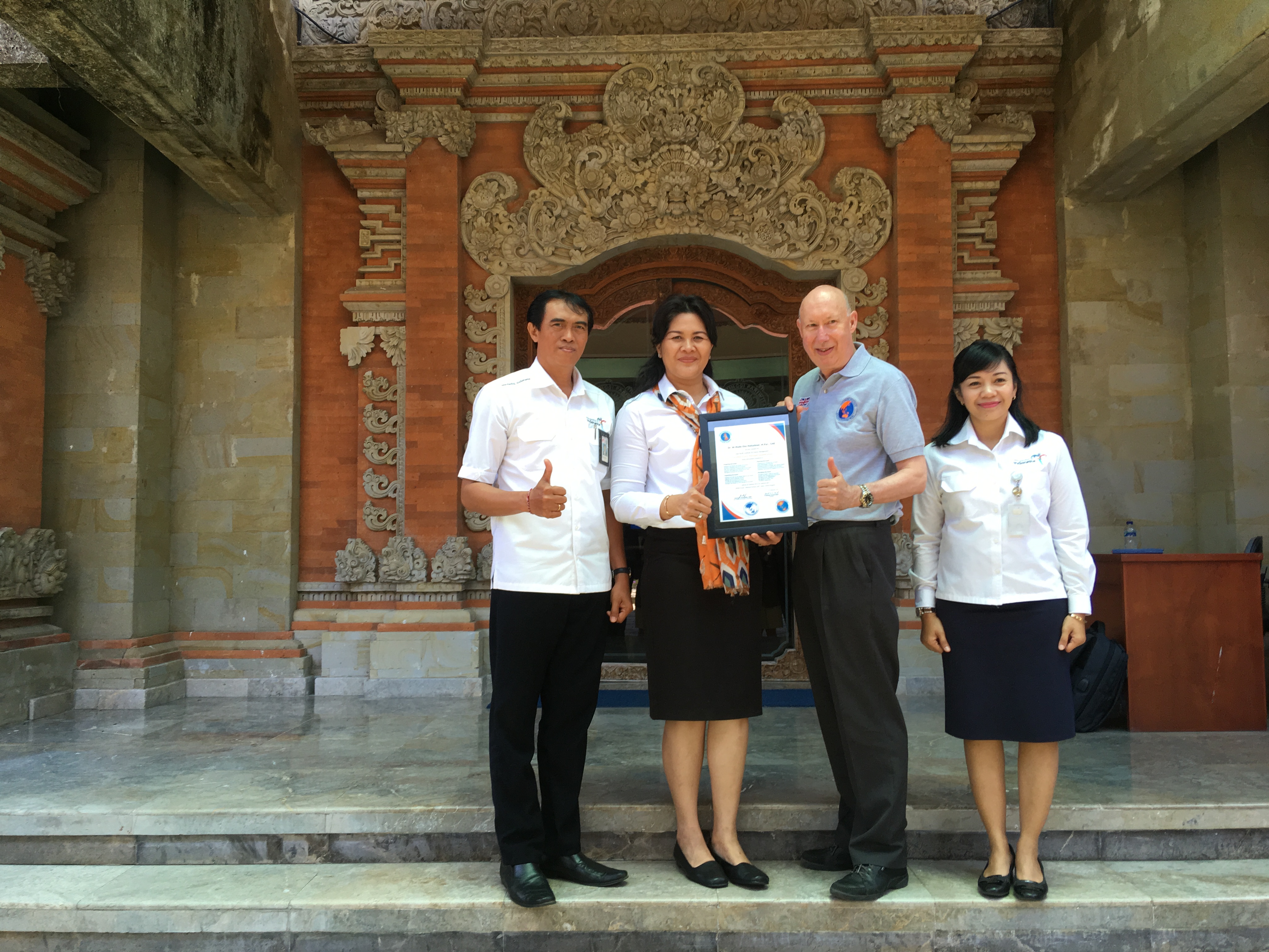Dr Ni Made Eka Mahadewi is awarded the APIEM Certified Event Manager Qualification